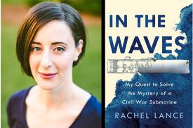 Rachel Lance author photo and book cover image